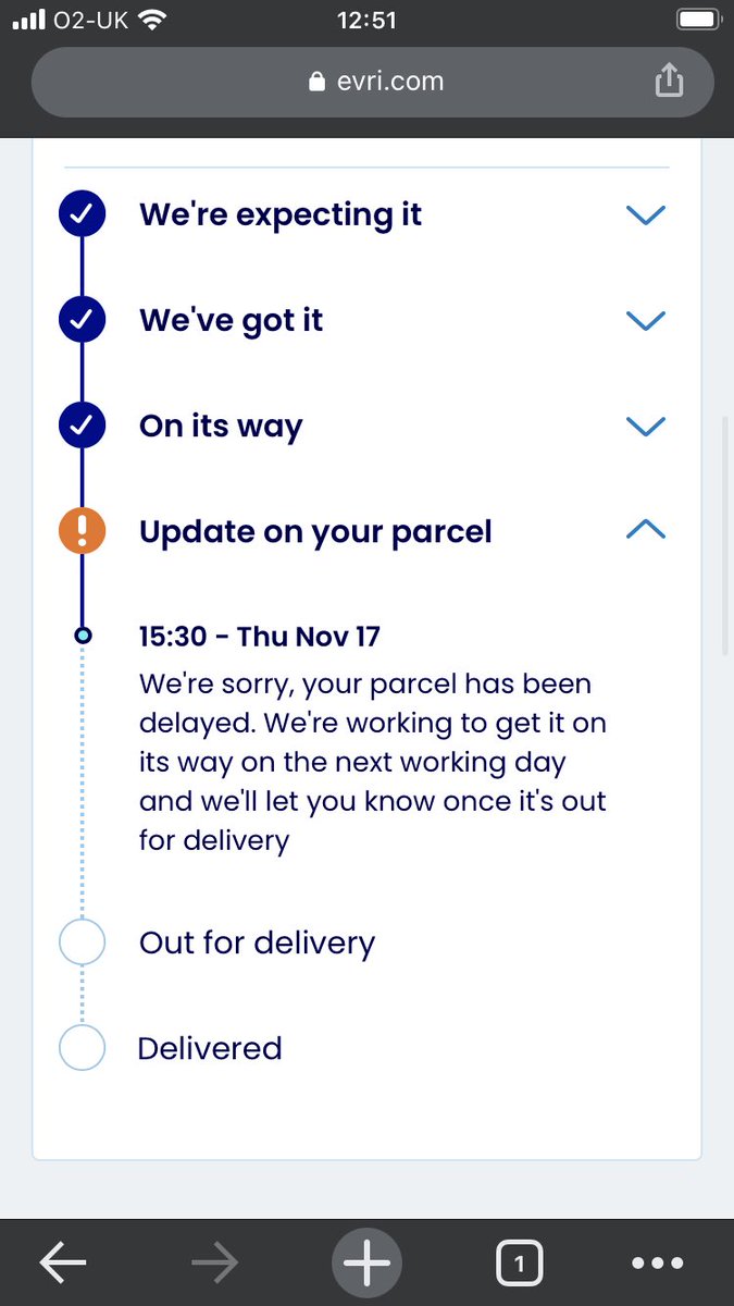 @katiebentley0 @BBCWatchdog @JDWilliamsUSA stil waiting for my parcel no attempt to deliver and I paid for next day. Where is my parcel?