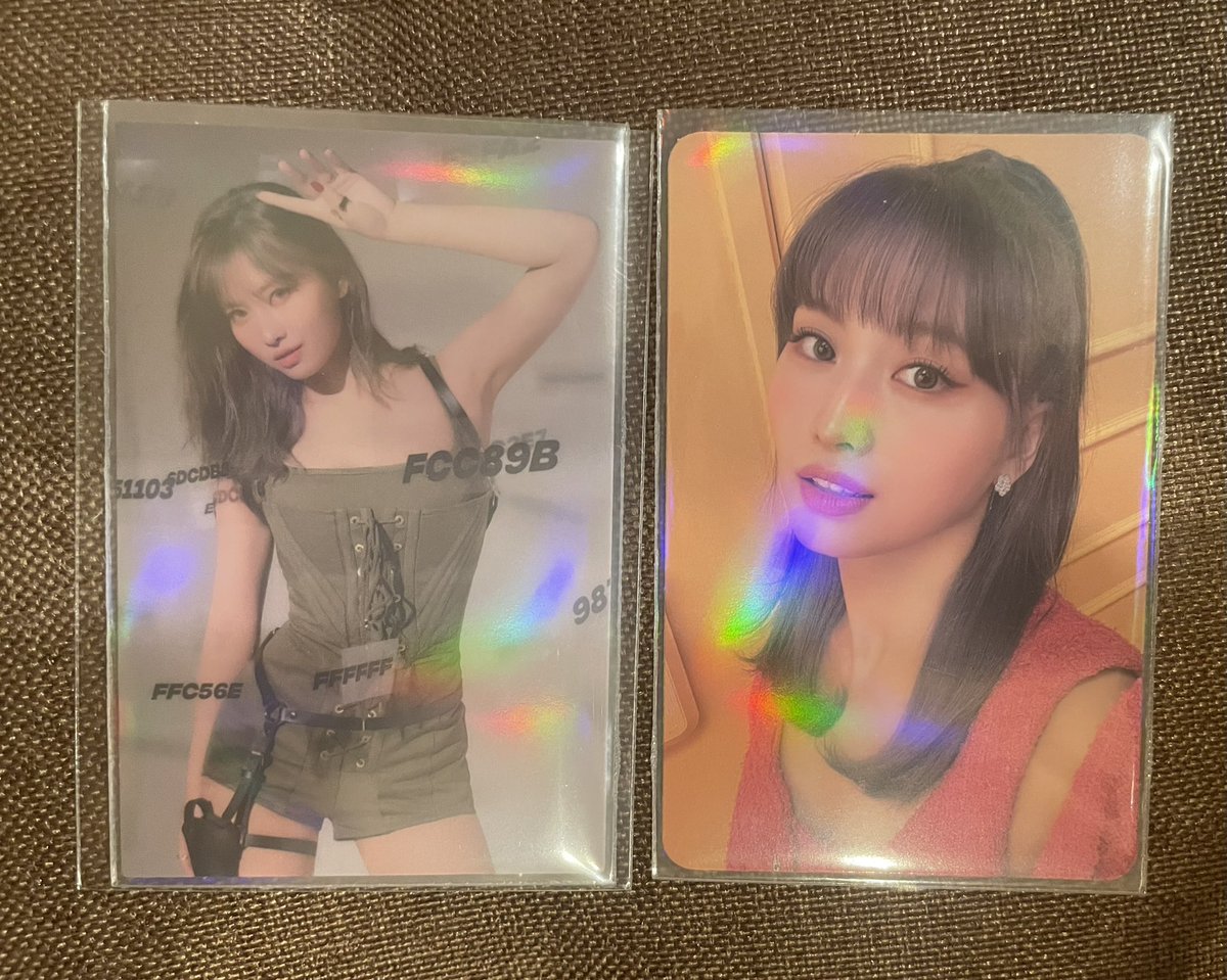 UUawQcMBRFIUCSM's tweet photo. TWICE between1&2 トレカ交換
譲)モモ
求)同種ダヒョン
郵送での交換希望です📮纏めての交換して下さる方優先で探しております。
条件の合う方はお気軽にリプして下さい☺️
#TWICEトレカ交換 #TWICE #between1&2 https://t.co/pY8gbfBVkj