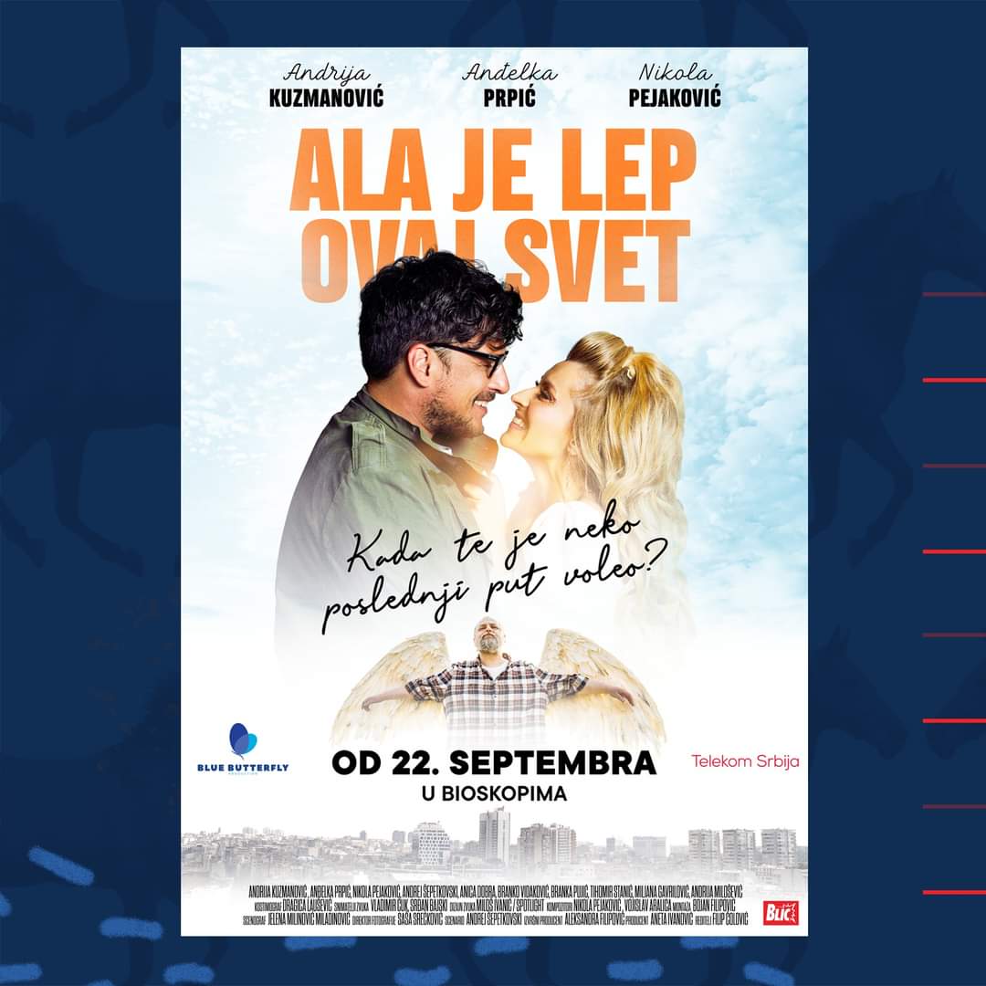 ⁣Gledajte film ✨ ALA JE LEP OVAJ SVET na 7. festivalu "Slika u pokretu" u nedelju, 18. decembra od 20.00č u Kulturnom centru Novog Sada.⁣⁣
⁣⁣⁣
➡️ Ulaznice u prodaji od 5. decembra.⁣⁣⁣
⁣⁣