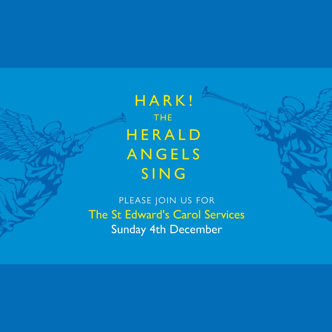 St Edward's Society (@teddiesrhubarb) on Twitter photo OSE, former staff, former parents and friends are all warmly invited to Teddies for a beautiful carol service in the School Chapel at 3.30pm this Sunday, 4th December.
Tickets are free but places are limited. If you would like to come, please do book: beyondteddies.stedwardsoxford.org/event/teddies-… OSE, former staff, former parents and friends are all warmly invited to Teddies for a beautiful carol service in the School Chapel at 3.30pm this Sunday, 4th December.
Tickets are free but places are limited. If you would like to come, please do book: beyondteddies.stedwardsoxford.org/event/teddies-…