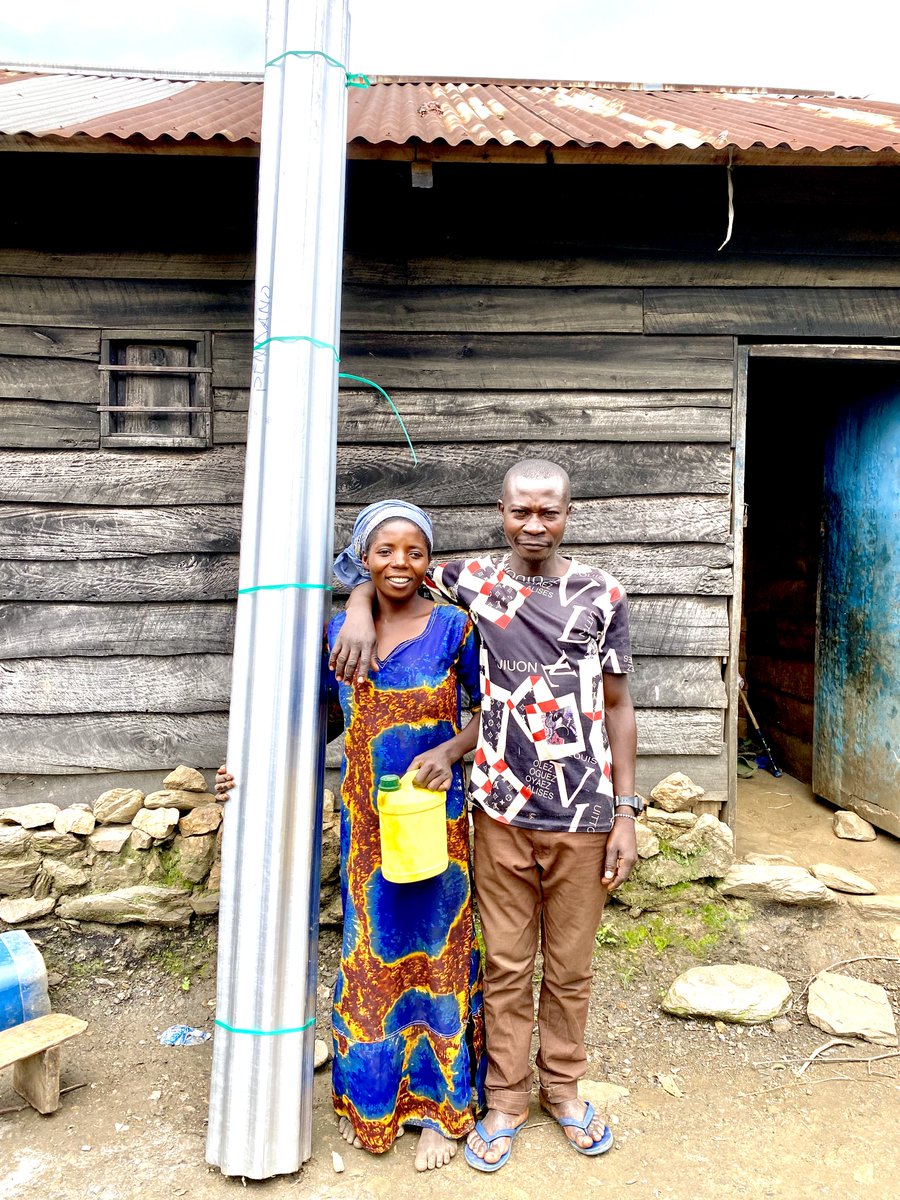 "Today our life has changed: we eat well, we all sleep on mattresses, we’re repairing our house by replacing the roofing sheets, my kids are no longer expelled from school [for lack of uniforms],” Jusi (30) in Kivu, D.R.C. after receiving a $410 transfer.