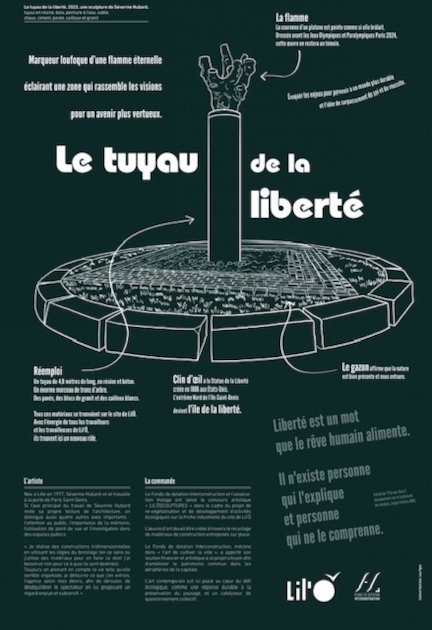 📣 Rdv samedi 10 décembre, pour l’inauguration du «Tuyau de la liberté », une sculpture monumentale de l’artiste Séverine Hubard , lauréate de Lil’ôsculptures 2022 ! 📣
#inauguration #art #sculpture #monumental #lilosculptures #mecenat #biodiversité #recyclage #ilesaintdenis