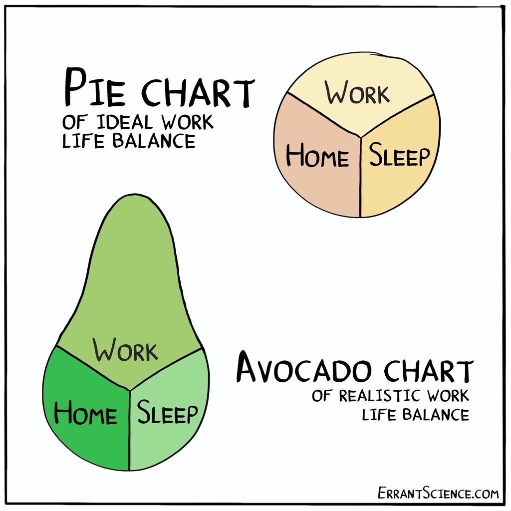 ErrantScience's tweet photo. Your life should be more like a pie and less like and avocado
#PieChart #LifeBalance https://t.co/97xxp53Tms