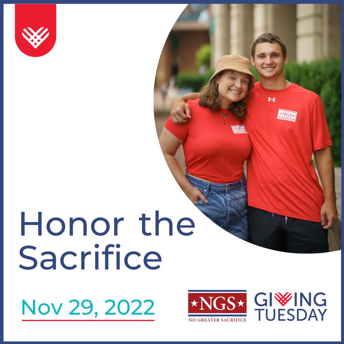 #GivingTuesday is a global day of giving, inviting YOU to celebrate the holiday season by giving back.

On this day, give to Honor the Sacrifice.

You can donate here: donatenow.networkforgood.org/1386277
