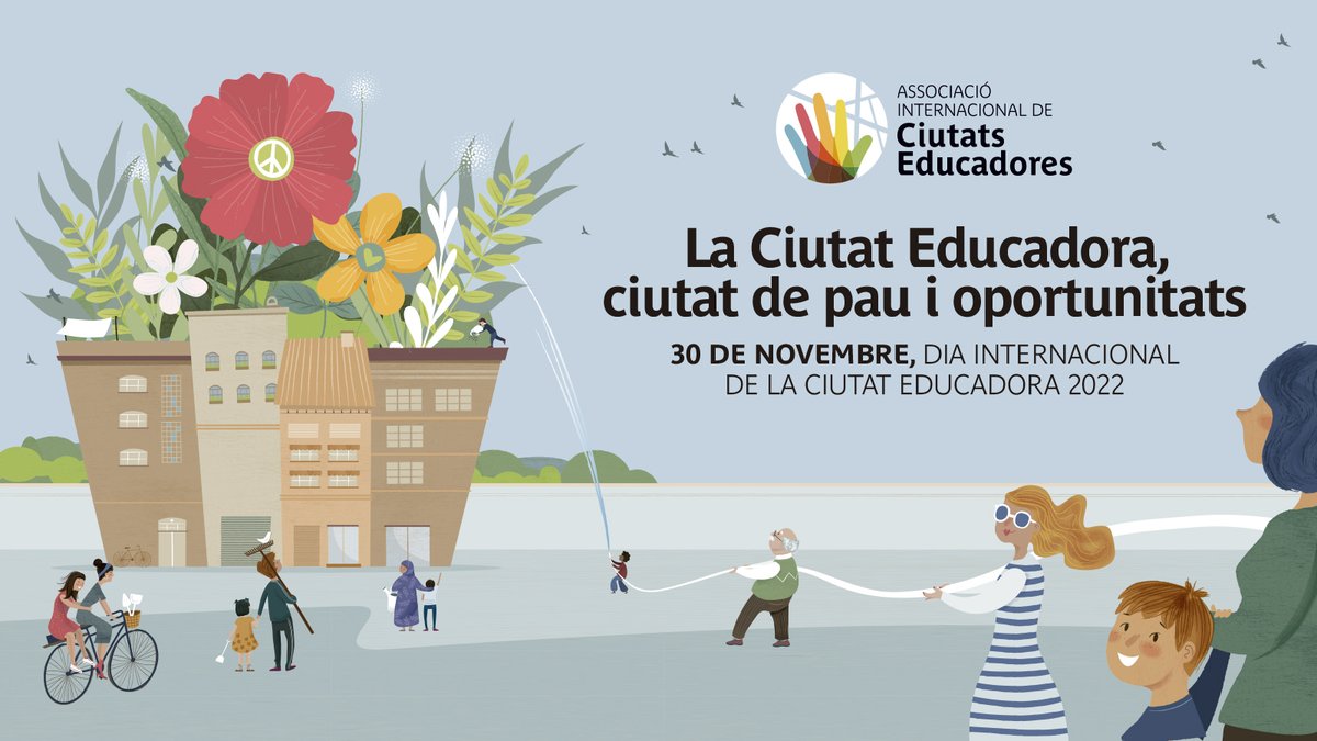 granollers's tweet photo. Bon dia, avui 30 de novembre és el Dia Internacional de la Ciutat Educadora
👉 Granollers celebra aquesta data amb un acte a la Sala de Plens que inclourà l’entrega de la 16a Beca Maria Gaja
⏰ 18.30 h
📍 Sala de Plens de l’Ajuntament de Granollers

@EducatingCities https://t.co/CrbZ8wEIX3
