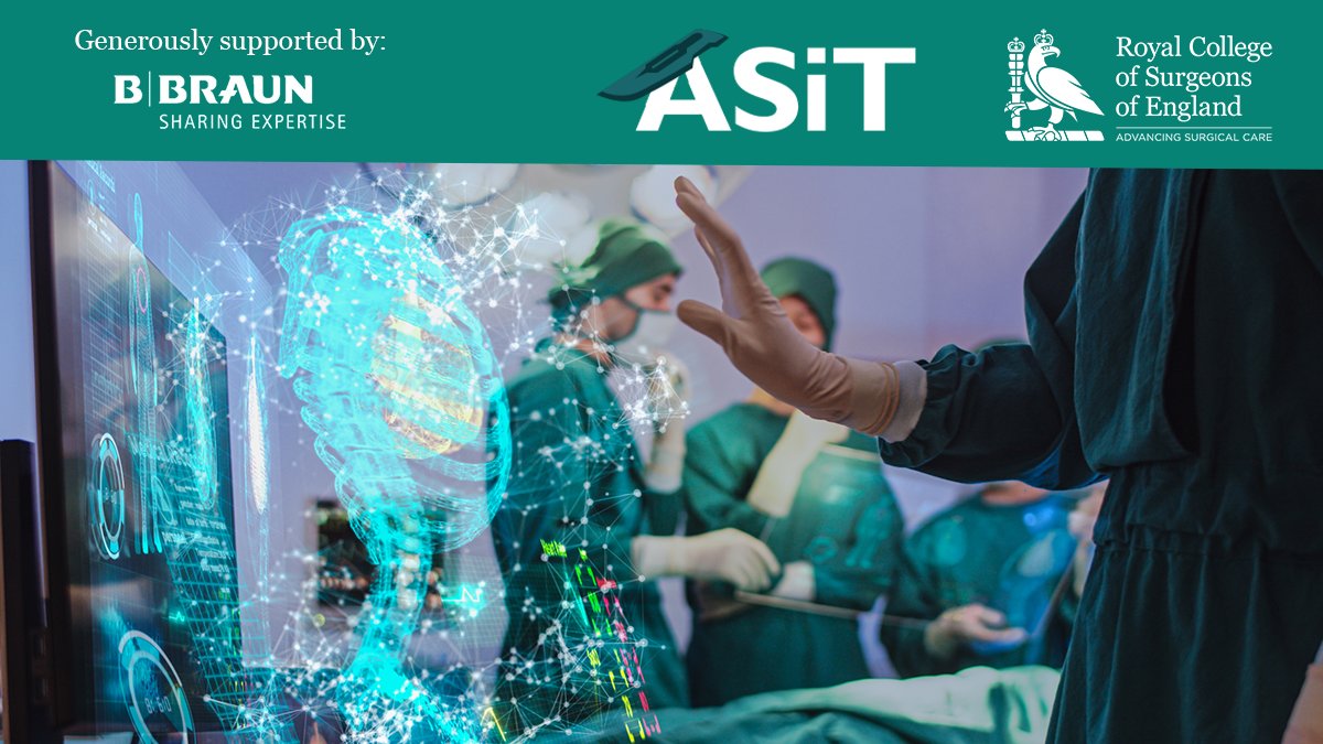 Innovation is the key to improving patient care and making the most of the latest surgical technologies. Gain the tools to drive innovation in our two-day course, run in partnership with @ASiTofficial on 15-16 December. Spaces are limited. Sign up today: ow.ly/BofQ50LrO3J