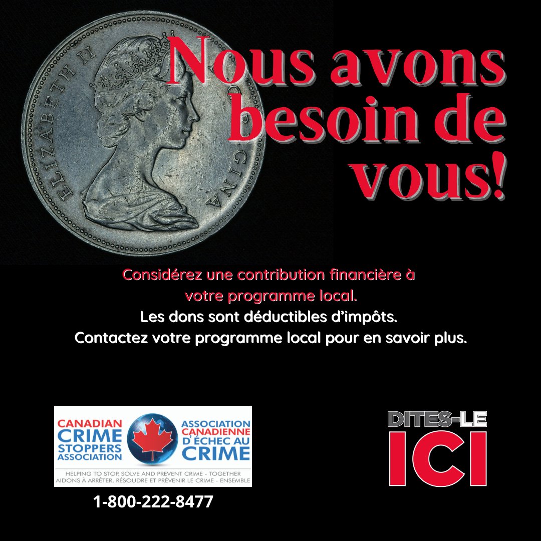 On #GivingTuesday consider supporting your local #CrimeStoppers program. Tax receipt are available and most has online donation options. 

#support #Canada #community #SayItHere #DitesLeIci