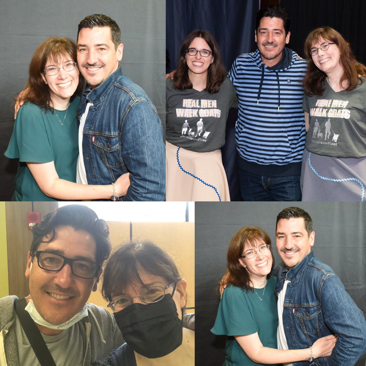 MichelleMacumbe's tweet photo. #HappyBirthdayJon 🥳🎂🎉🤗😘🎈. Hope you have an amazing day!!  Love you!!  💛💕 @JonathanRKnight @NKOTB #FarmhouseFixer #RealMenWalkGoats 🐐 #GoatPoodleSkirts #NKOTBMixtapeTour
#JonathanKnight #BHLove #Thankful4Jonathan #NKOTB #MixtapeTour #MixtapeTour2022 #MandMAdventures https://t.co/12DvAIycWR
