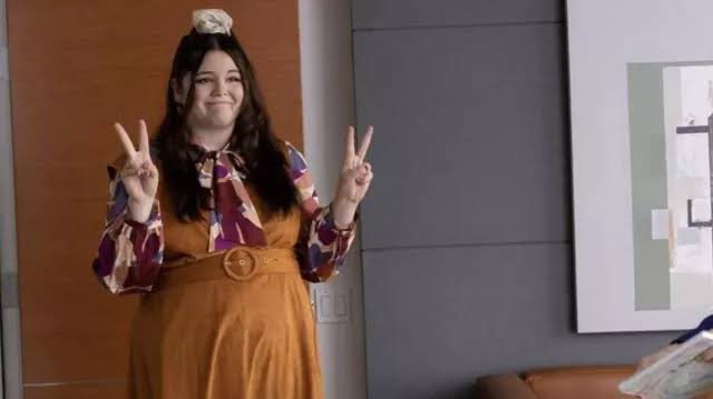 Put her on front desk in the next white lotus