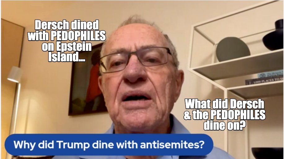 SnowboardCowbo1's tweet photo. Alan Derschowitz is perfectly OK with folks that torture children.  Throw those rocks as hard as you can, Alan! @kanyewest @realDonaldTrump #TimPool #Derschowitz https://t.co/B2J6u0yKjB