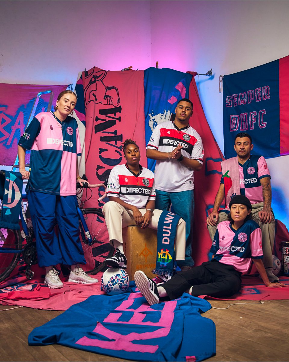 MundialMag's tweet photo. .@DefectedRecords will be sponsoring @DulwichHamletFC's kits and main stand for the club's 2022/23 season.

House music with soul, a genuinely progressive football club, and two brilliant kits. The good stuff.

Available from the Defected site from tomorrow.

(📸: @madz_photo) https://t.co/0VGy8Iprdp