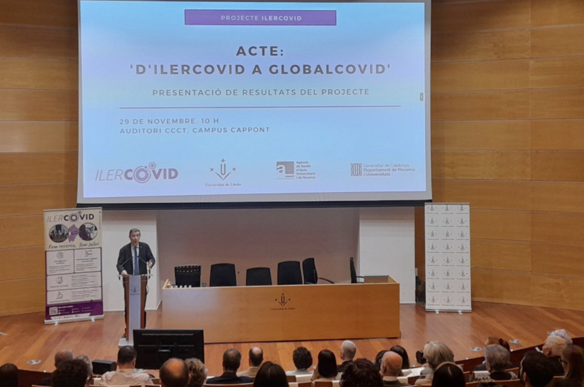 UdL_RDI's tweet photo. 🆕 Més de 800 persones del Segrià han participat als tallers i xerrades del projecte de recerca "@IlerCOVID Educació i comunicació amb base científica per combatre la COVID-19 i futures pandèmies", de la @UdL_info.

👉 https://t.co/QeHcnAJ3Jd https://t.co/3bfoPoLlco