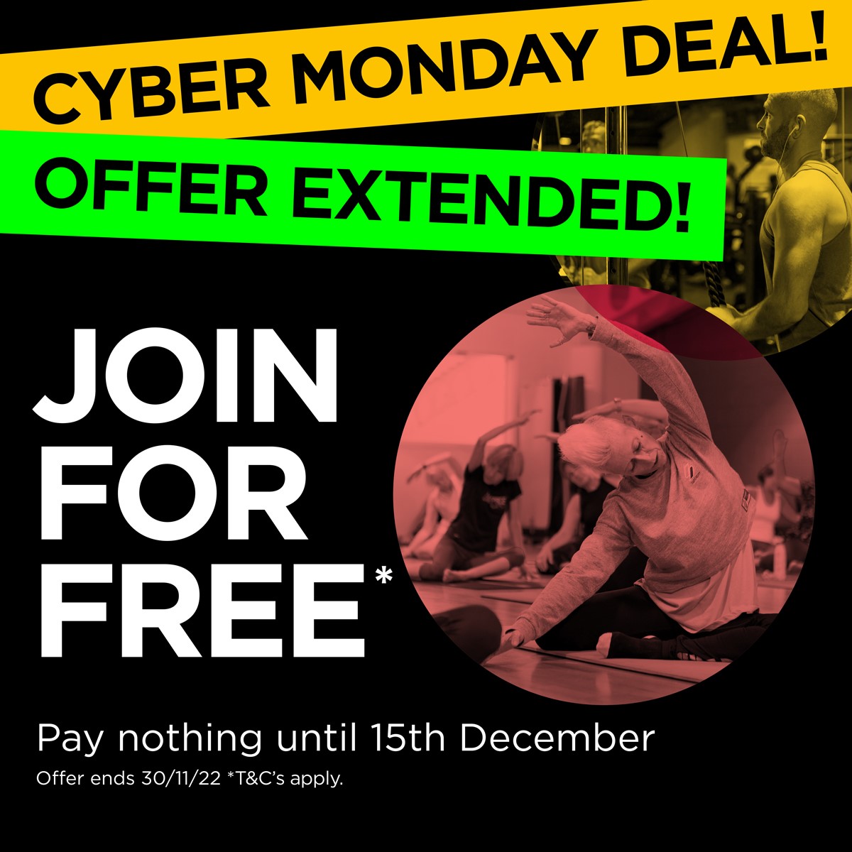Don’t forget to take advantage of our extended offer! Join today for free 💸
This great offer is about to close – be sure to snap it up whilst you can!
 
Sign up online ➡ bit.ly/blackfridayjoi…
Speak to a member of the team ➡ bit.ly/blackfridaycal…