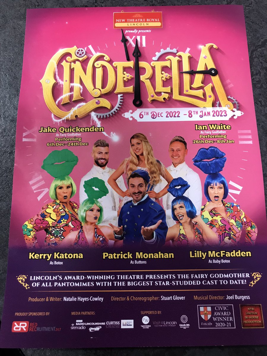 melvynprior's tweet photo. Rehearsals underway @NTRLincoln #Cinderella @ianwaite #KerryKatona #PatrickMonahan Hear more @BBCRadioLincs https://t.co/VMtumshPwy https://t.co/C3c4eytX19