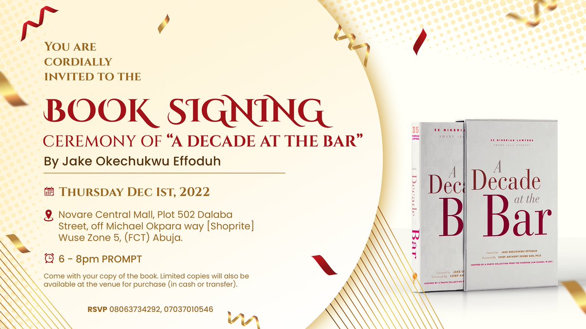 effodu's tweet photo. If you’ll be in Abuja, Nigeria on Thursday 1st of December, join us. https://t.co/eygdNeKJY5