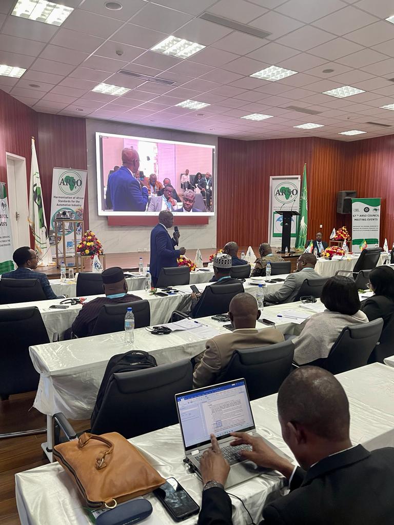 ARSO_1977's tweet photo. Induction Training for the African Organisation for Standardisation Council Members by Mr. Riundja Kaakunga, Former Director General of Namibian Standards Institution (NSI) and ARSO Legal Officer at the Institute of Ethiopian Standards in Addis Ababa, Ethiopia https://t.co/jxPnipehBr