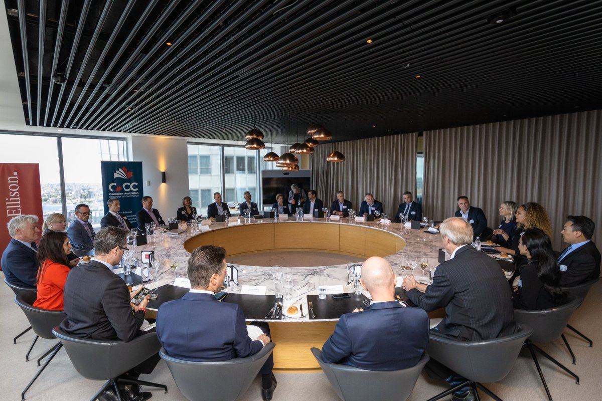 Canadian Australian Chamber of Commerce (CACC) tweet media