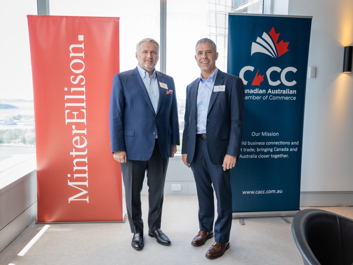 Canadian Australian Chamber of Commerce (CACC) tweet media