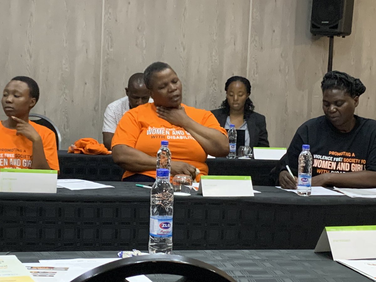 Women with disabilities commend the domestication of the UNCRPD through the adoption of the National Disability Policy, but continue to lobby for the Enactment of the Persons with Disability Bill as the policy is not legally binding @UNZimbabwe @euinzim