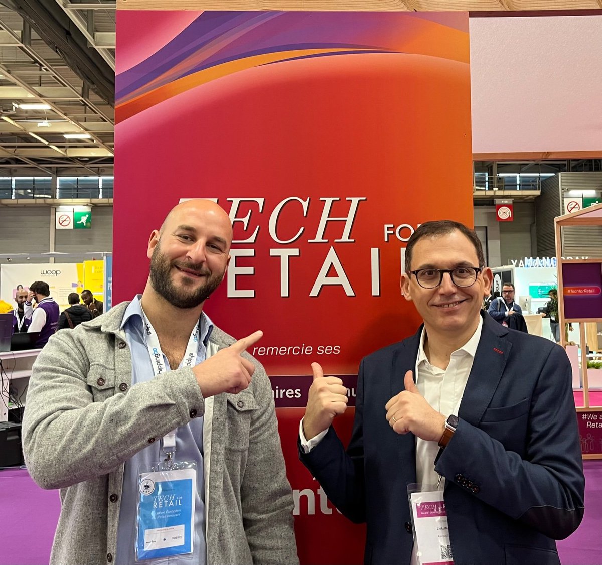 🤝 Day 2 pour #TechForRetail !
Après une 1ère journée riche d'échanges &amp; de partages, la team est de nouveau prête pour vous accueillir et parler #data, problématiques #retail, #innovation...

En savoir plus sur FD : bit.ly/3VDHqOe
 
<a href="/TechforRetail/">Tech for Retail</a> #RetailTech #IA