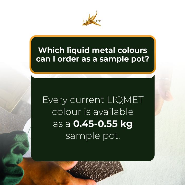 Liqmet's tweet photo. Would you like the LIQMET coatings? You can choose from our 17 liquid metal colours and order them here online! https://t.co/TpWkmJpmyZ

#LIQMET #metalfinishes #metalcoating #liquidmetal #interiordesign #decorativedesign https://t.co/hrGV6juccu