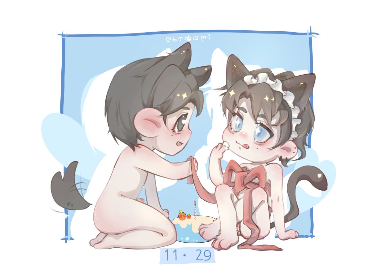 拆生日礼物🎁（猫猫版）#俊哲 #LLD #龚俊 #龚俊simon1129生日快乐