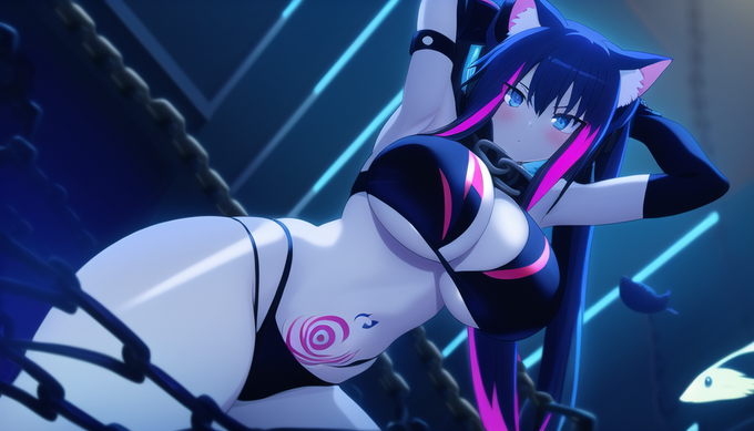 If the chains won't hold you down then I'll just use myself ~ Come here and fail for me baby 💘  #lewdtuber<a href="/tag/vtuber"class="tags"><span>#vtuber</span></a><a href="/tag/lewdtuber"class="tags"><span>#lewdtuber</span></a><a href="/tag/vtuberuprising"class="tags"><span>#vtuberuprising</span></a><a href="/tag/vrchatlew"class="tags"><span>#vrchatlew</span></a>