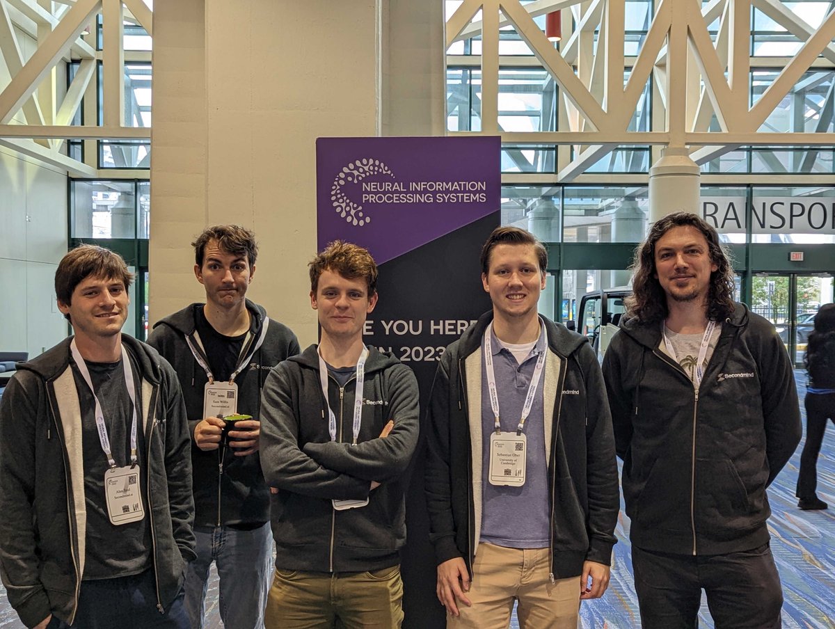 Our team is enjoying a great week of papers, workshops, discussions and demos with the ML community @NeurIPSConf. Hope to see you here! #NeurIPS2022