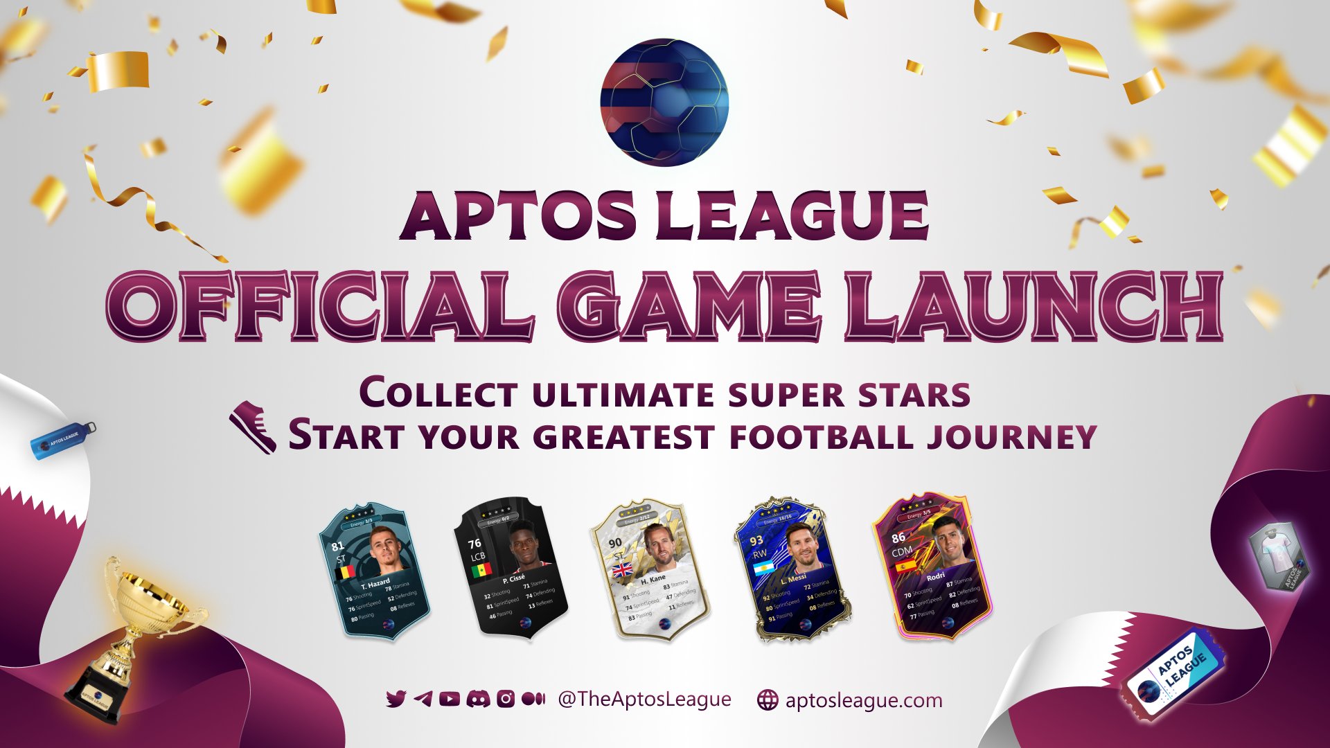 Aptos League Official on Twitter "🚀 THE APTOS LEAGUE HAS OFFICIALLY