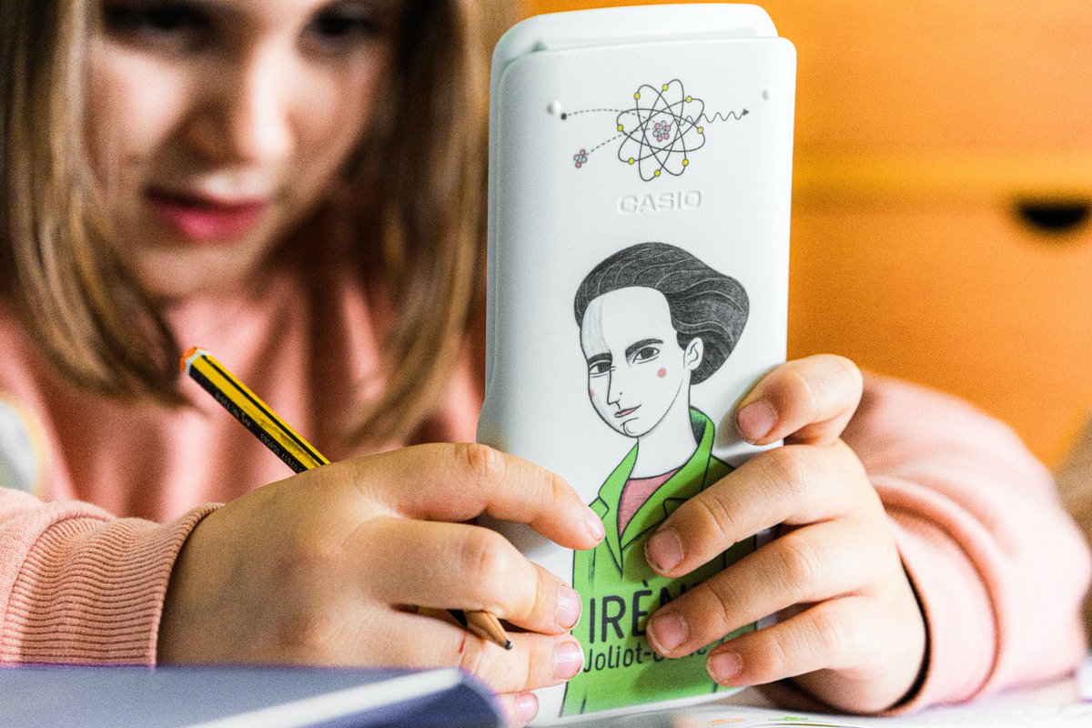 CASIOedu's tweet image. Hoy ve la luz la 3ª edición de #científicasCASIO que incluye a 3 nuevas científicas referentes:
Irène Joliot Curie
Maria Antònia Canals
Nerea Luis 
En 3 años, la iniciativa ha puesto en manos de estudiantes y docentes más de 55 000 calculadoras ilustradas
cientificascasio.com