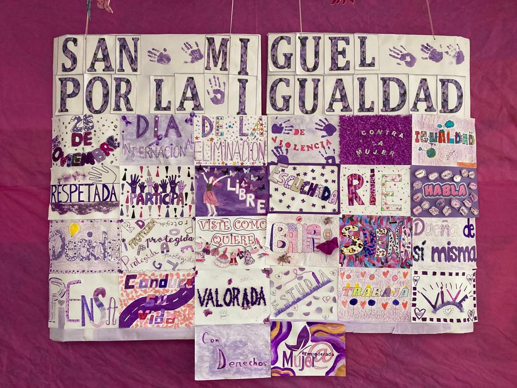 Día Internacional de la Eliminación de la Violencia contra la Mujee