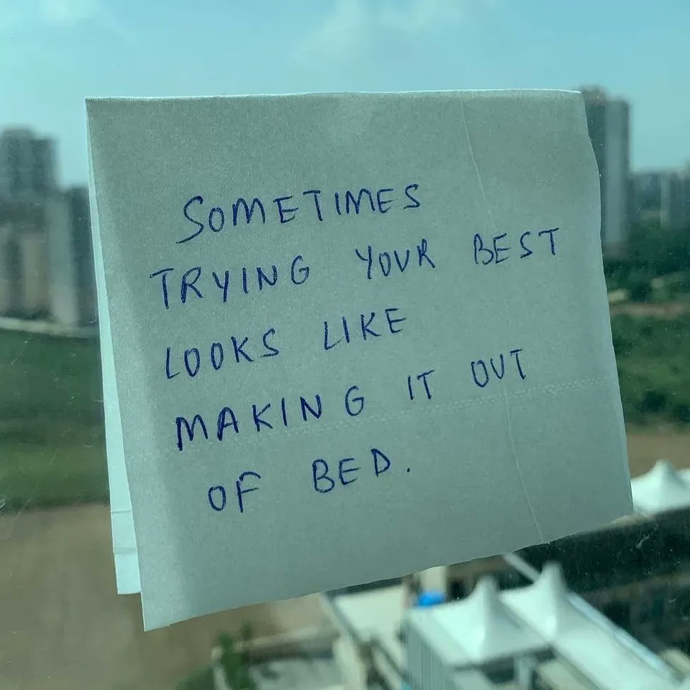 You should be proud of yourself for trying your best.