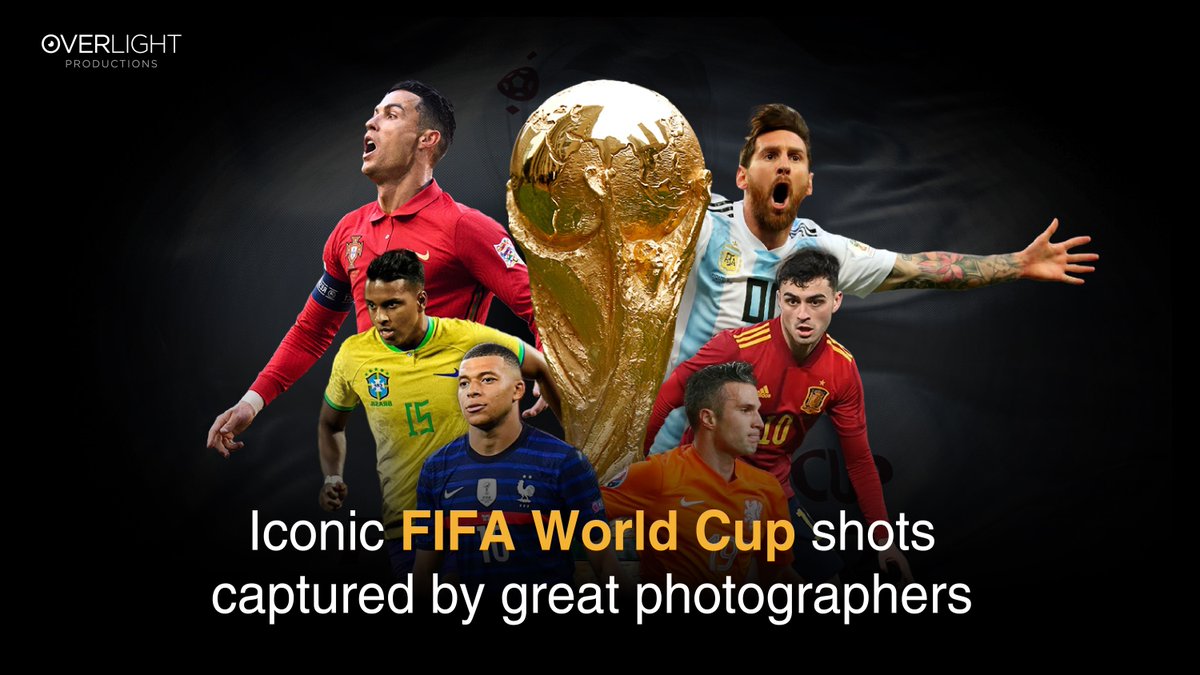 OverlightDXB's tweet image. Iconic shots were taken during FIFA World Cup by professional photographers that managed to save once-in-a-lifetime moments for generations to come.

Share your favorite FIFA World Cop shot with us!

#OverLightProduction #FIFAWorldCup #qatar2022worldcup