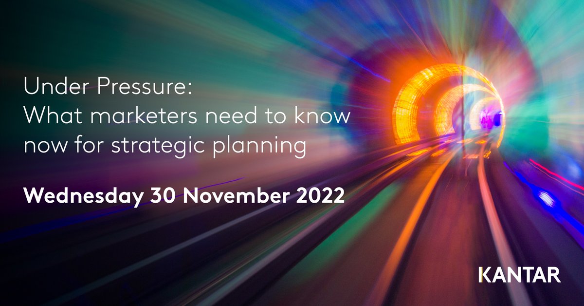 Tijdens ons webinar morgen (woensdag 30 november) delen we waardevolle #insights over hoe jij met jouw merk kunt reageren op prangende kwesties die mensen op dit moment bezighouden.

Schrijf je nu in:  bit.ly/3EHENV6

#UnderPressure #GlobalIssueBarometer