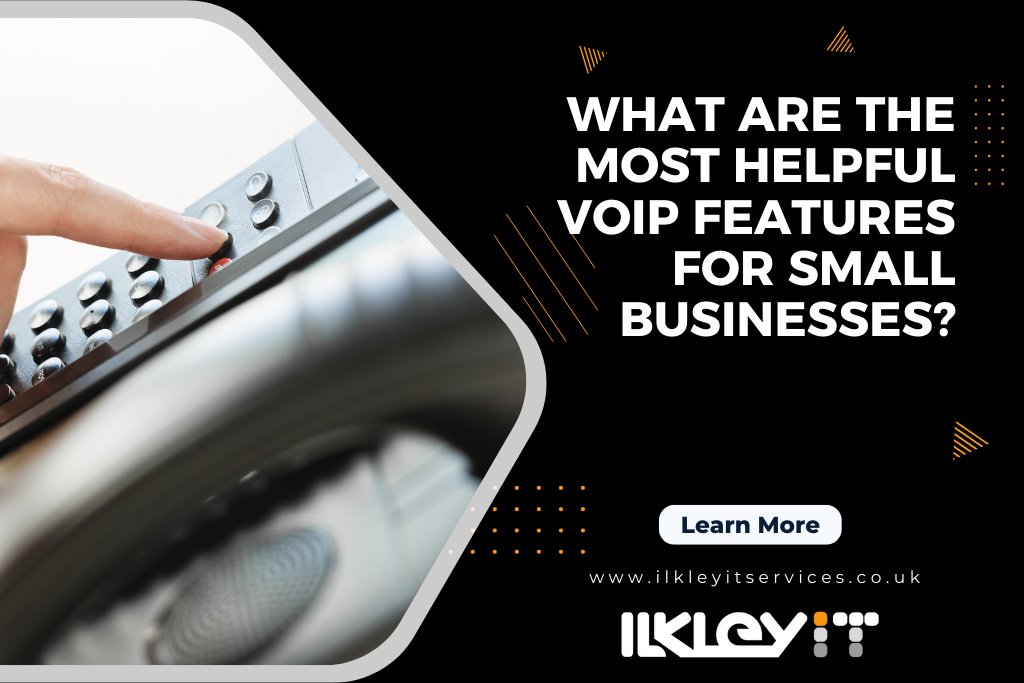 VoIP has become the norm. But are you using it as effectively as you can? Learn the most helpful features for small businesses.

#VoIP #CloudPhoneSystems #SmallBusinessTips

go.ilkley.it/1eq