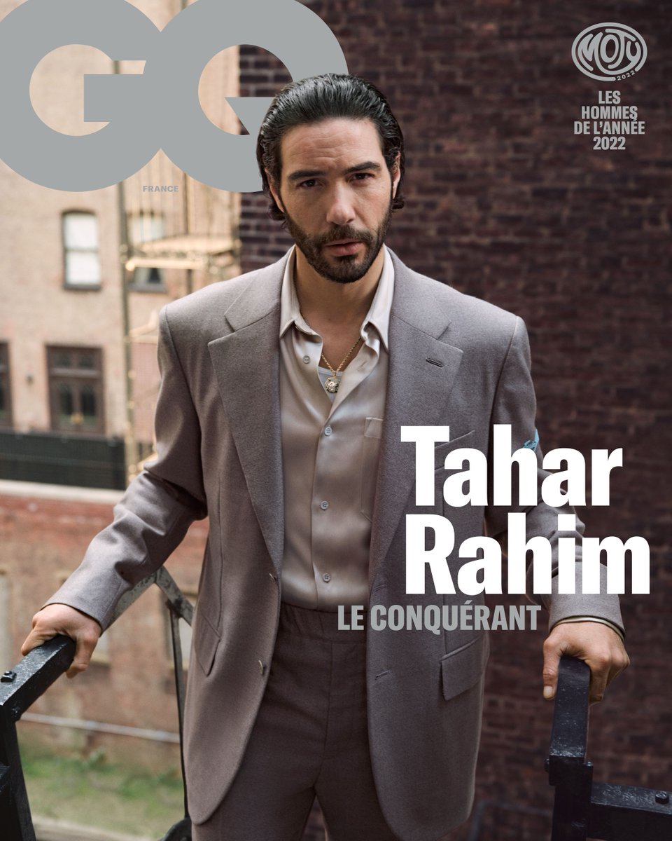 GQ France on Twitter "Tahar Rahim est en couverture du numéro des Hommes de l’année GQ