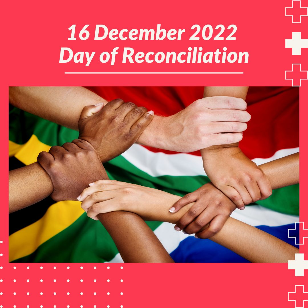 #DayOfReconciliation - We should all heal the rift between the people of South Africa, and bring harmony to the nation. The purpose of this day was to foster unity and reconciliation across the country. #HappyHolidays