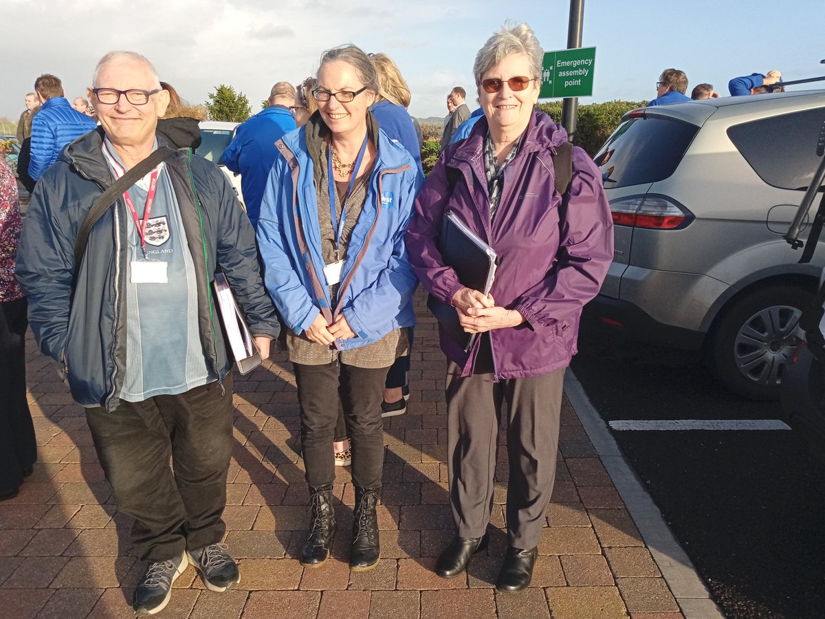 LiveWest customers get caught up in a fire drill whilst volunteering at our Skypark Office.