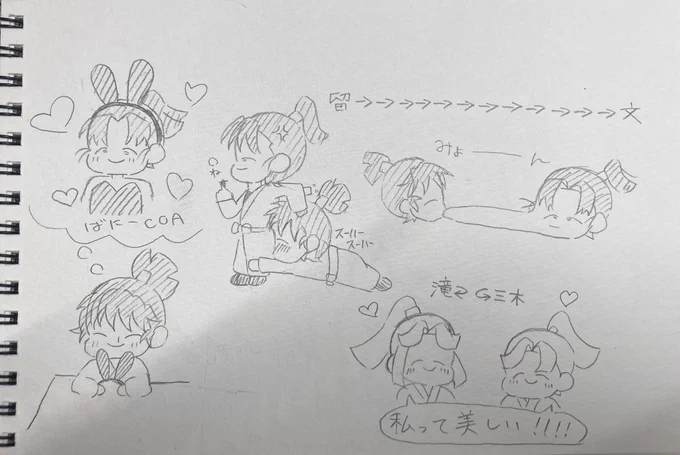 進展しないケンカップル
⚠️留文と滝三木 