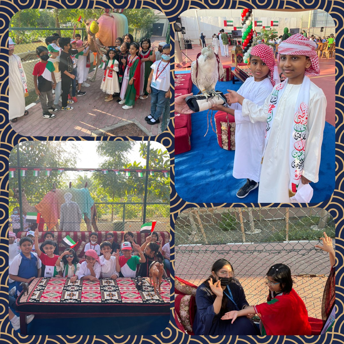 Venessa D'souza (@venessadsouza2) on Twitter photo On the occasion of #UAENationalDay2022 NMS Celebrated by featuring a spectacular show for students with lot of exciting events, Camel, Falcon, Henna, Emirati cultural performances etc.#UAENationalDay51 <a href="/ShettySampoorna/">Sampoorna Shetty</a> <a href="/Fatima_Martin/">Fatima Martin</a> <a href="/nmsprimary/">GNMS_PrimaryGeNext</a> On the occasion of #UAENationalDay2022 NMS Celebrated by featuring a spectacular show for students with lot of exciting events, Camel, Falcon, Henna, Emirati cultural performances etc.#UAENationalDay51 <a href="/ShettySampoorna/">Sampoorna Shetty</a> <a href="/Fatima_Martin/">Fatima Martin</a> <a href="/nmsprimary/">GNMS_PrimaryGeNext</a>