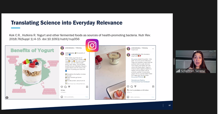 #HappeningNow, Serena Schaffner, Dairy Management Inc. on the health benefits of yoghurt.

#fermentedmilk2022