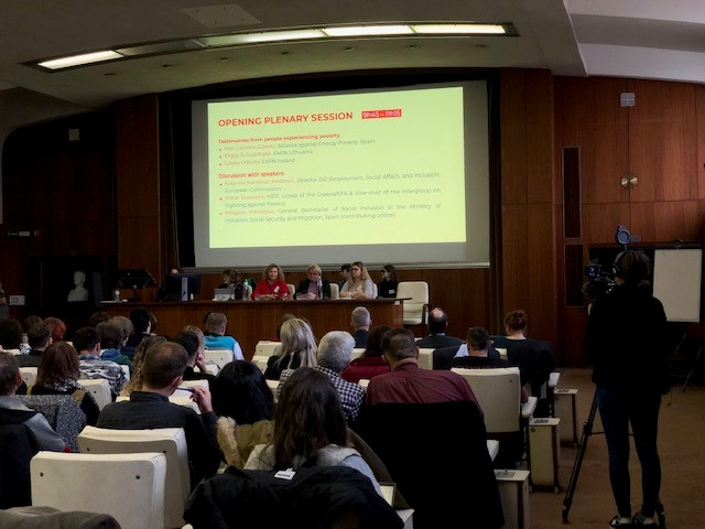 EAPNEurope's tweet photo. The 20th European Meeting of People Experiencing Poverty has officially started! We are excited to welcome all National Delegations, speakers and other stakeholders in the Belgian Royal Library, to reflect on  the Unbearable Cost of Living! 
#PEP2022 https://t.co/WzFpZ4qjBE