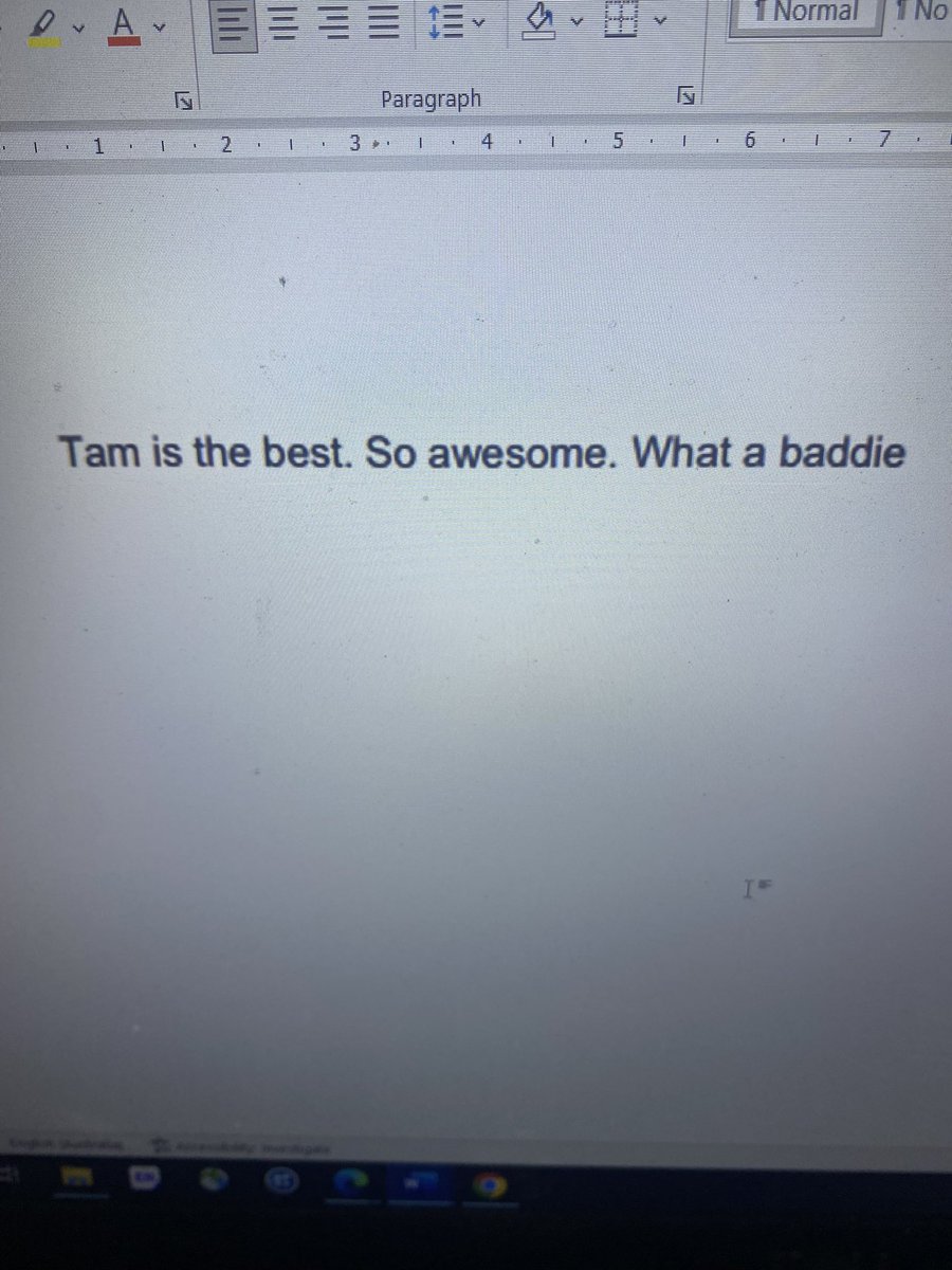 This made my day (in fact my year)….from my student feedback this semester 💪