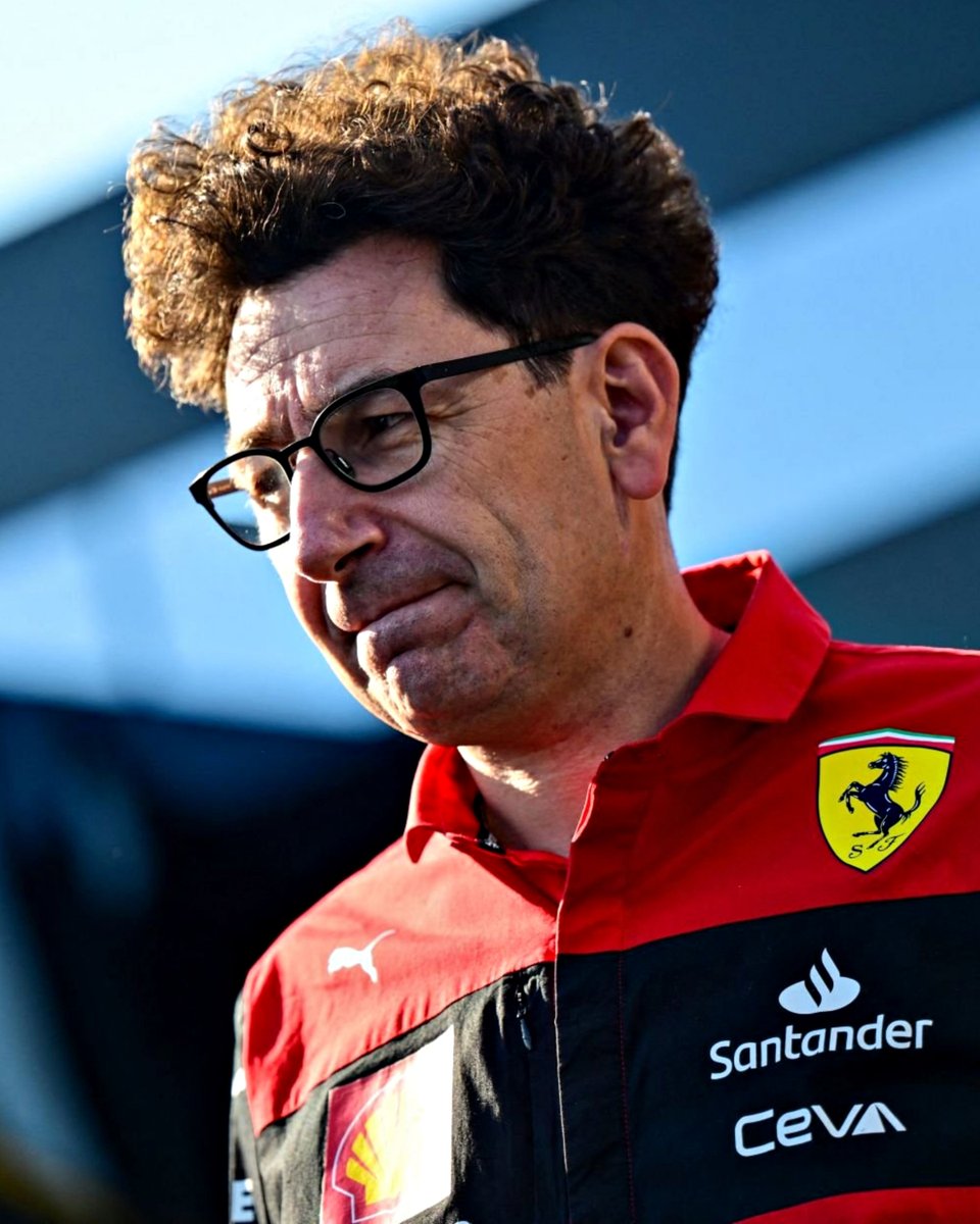 Ferrari confirmou a saída de Mattia Binotto do cargo de chefe de equipa.