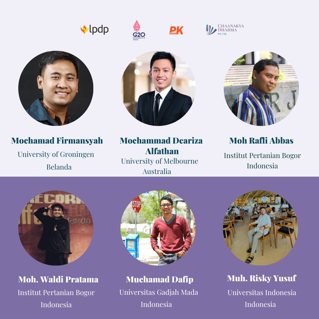 Yuk kenalan! #ChaanakyaDharma adalah wadah pemersatu kita :) Meskipun berbeda jurusan, kampus dan negera tujuan, namun beragam peran ini yang akan melengkapi dedikasi kami untuk membangun negeri. 
@lpdp_ri
#DiriUntukNegeri
#SDMUnggulIndonesiaMaju 
#AkuPastiMengabdi