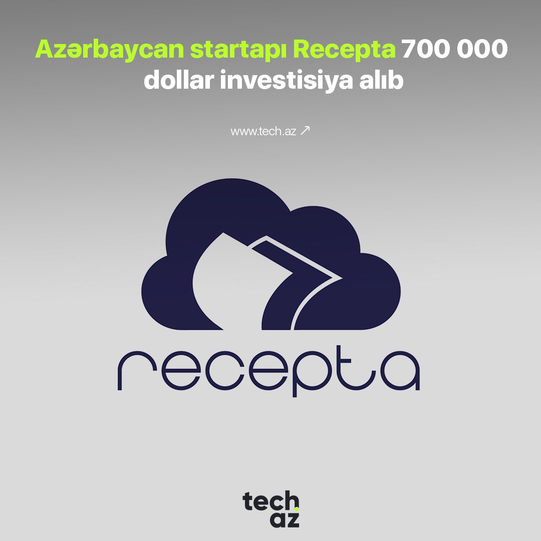 Techazmedia's tweet photo. Azərbaycan startapı Recepta 700 000 dollar investisiya alıb
📌Ətraflı: https://t.co/Gi4GDPS96n
#startup #techaz #investment #receptapp #technology #innovation https://t.co/xGPkcC0Y33
