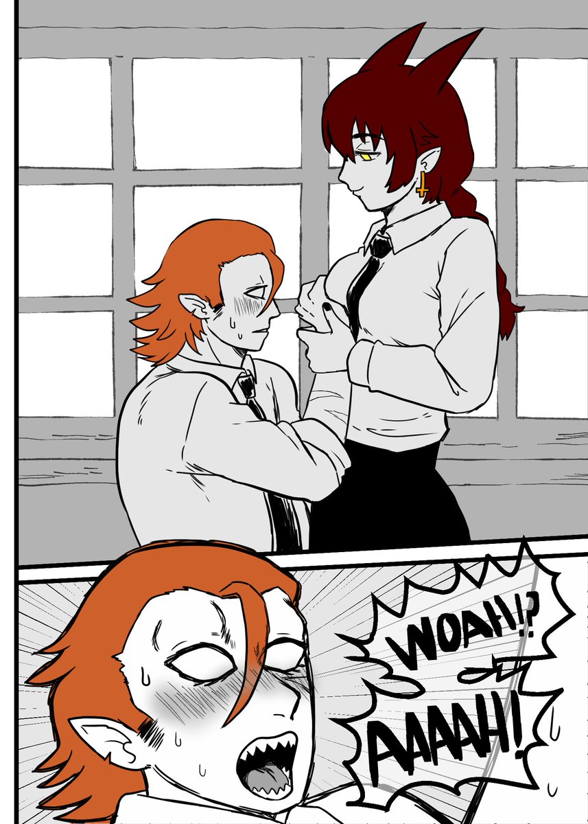 PikafaaART's tweet photo. Finally I can post this re-draw comic I made of my toxic pair with my OTHER toxic pair LOL ๐๐โคโจ #cassonjo #picosschool #piconjo https://t.co/HMM2Ckq2zt