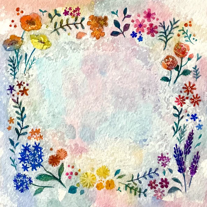 #絵描きさんと繫がりたい #花 #アナログイラスト  #イラスト #artwork #illustration #artistsontwitter 