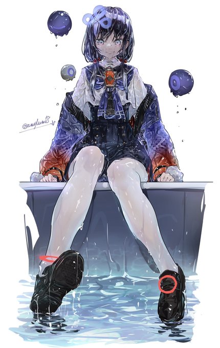 #見た人は必ず性癖を1つ絶対暴露する 
服を着たまま水浸しになる状況フェチ 