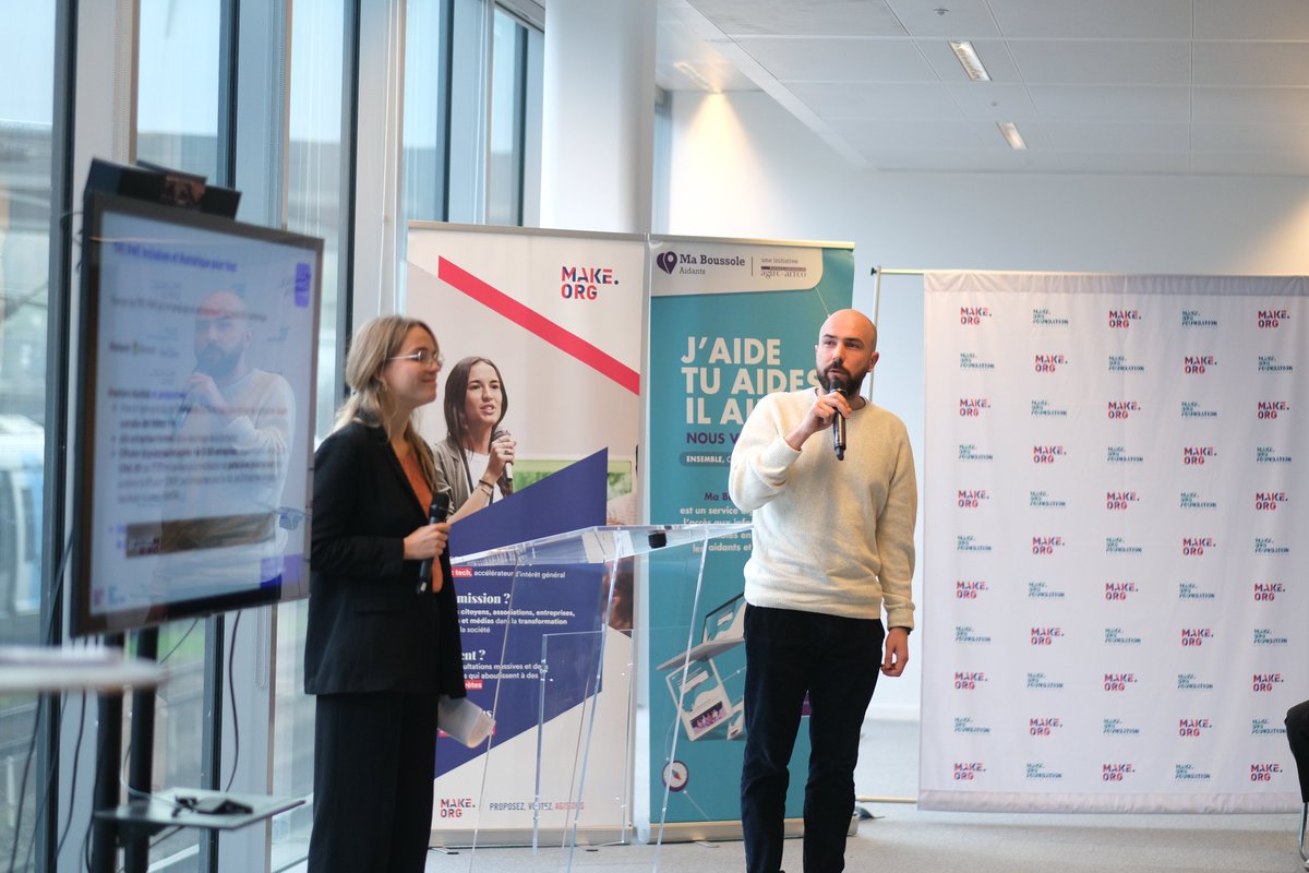 Make.org tweet media